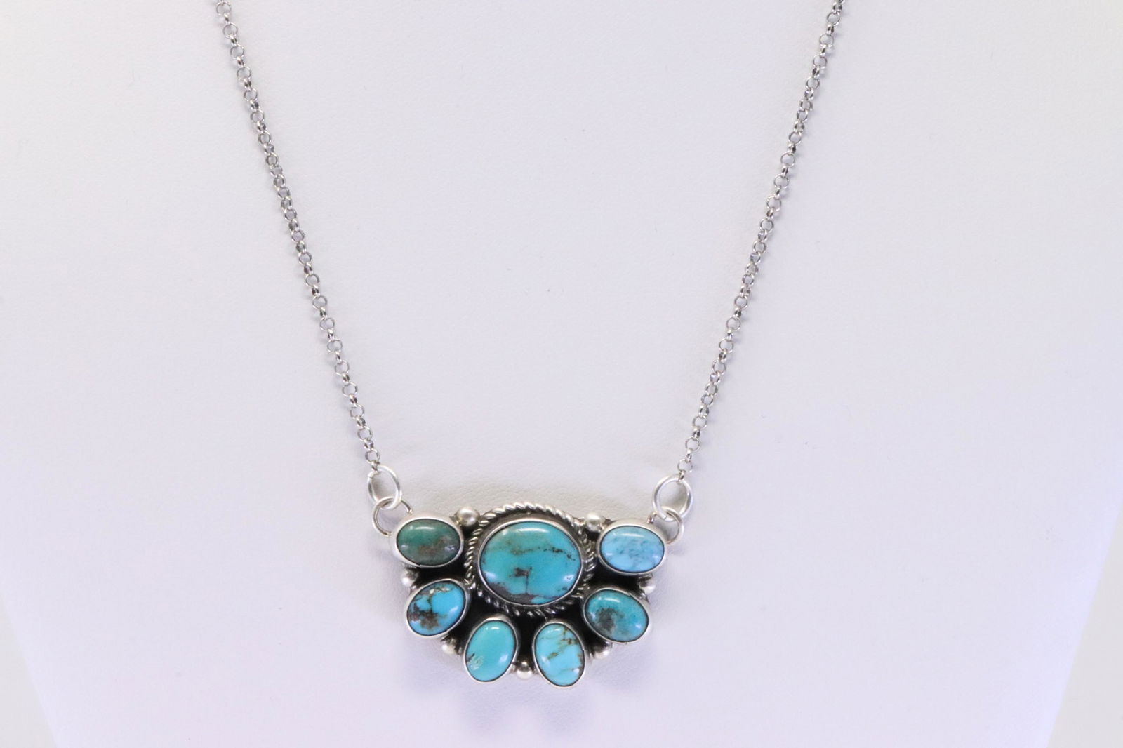Chunky Dunky Tubule Vintage Native American Navajo Lapis Sterling Silver Necklace Chunky Dunky Tubule Vintage Native American Navajo Lapis Sterling Silver Necklace